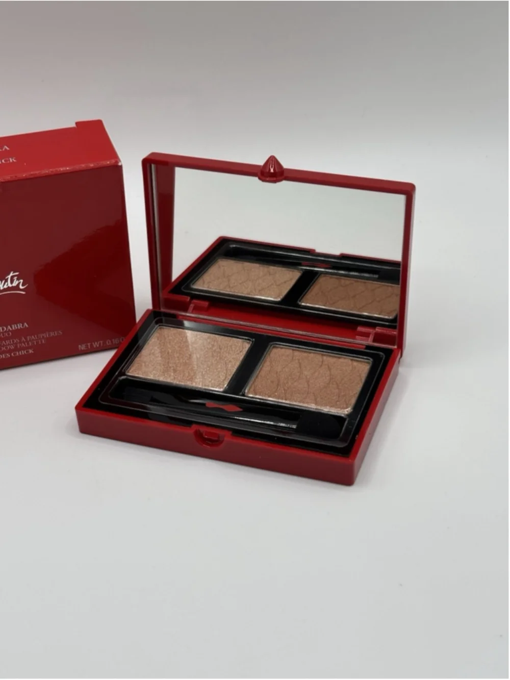 Louboutin Eyeshadow Abracadabra Hot Nudes Chick Duo Palette - .016 oz